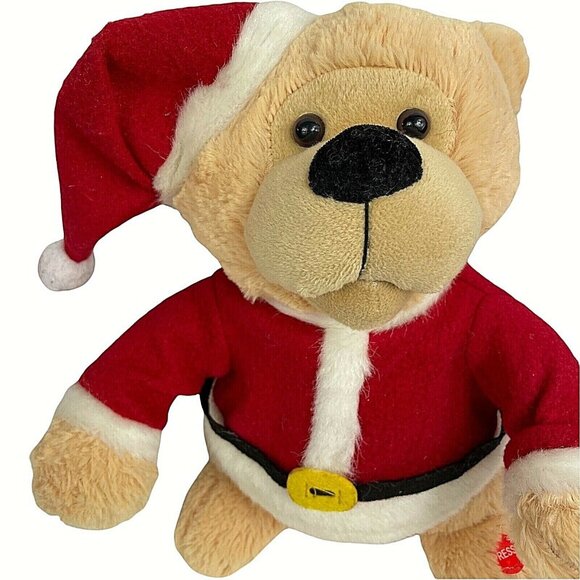 PAC Animated story telling Christmas Bear TWAS THE NIGHT BEFORE CHRISTMAS - Picture 1 of 7